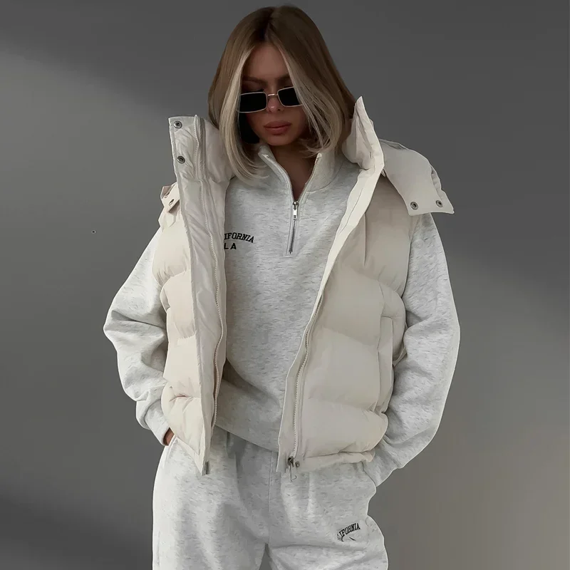 Down Vest Ultralight - Winter Padded Vests For Woman Zipper
