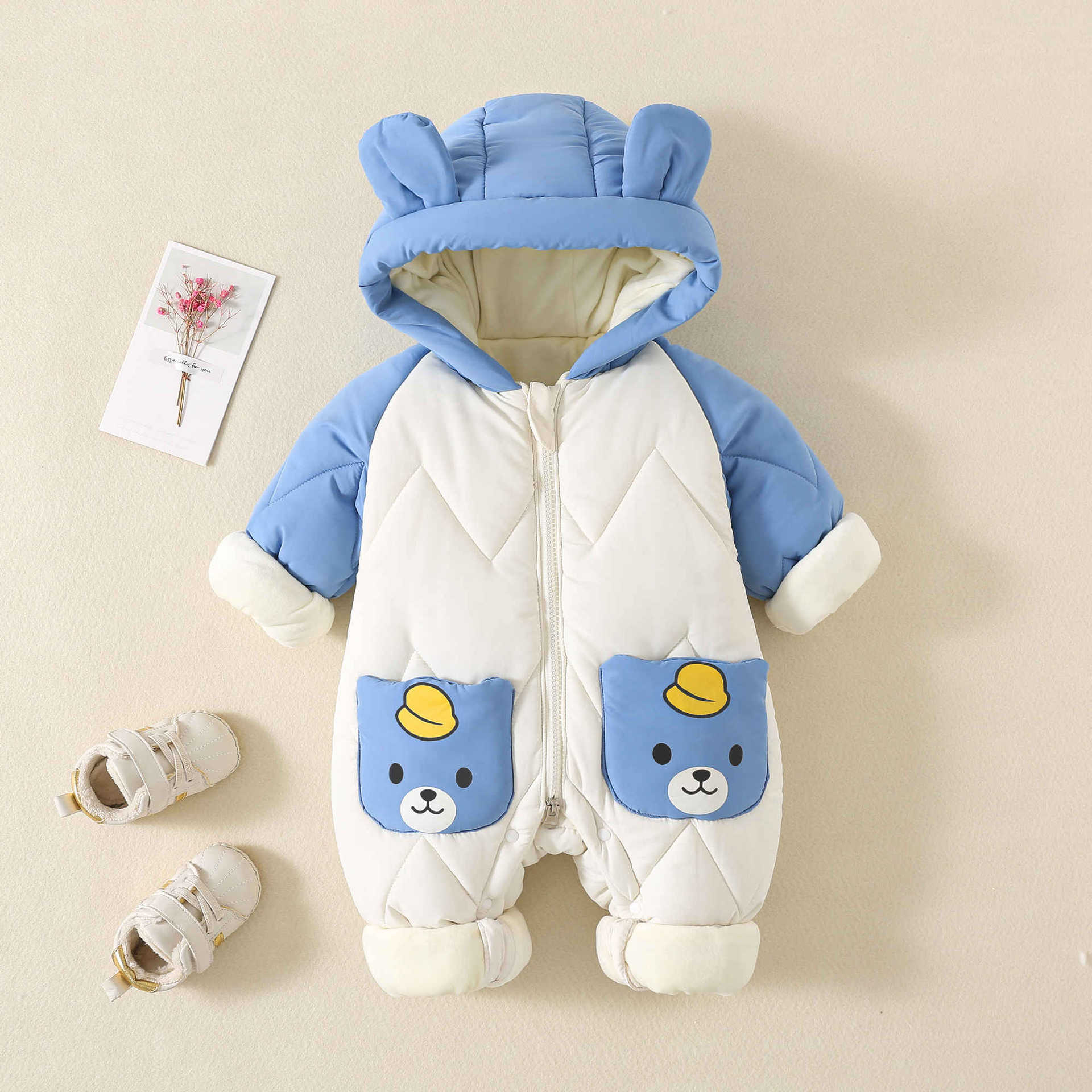 Winter Clothing Baby - Winter Baby Outwear Clothing Fur Lining