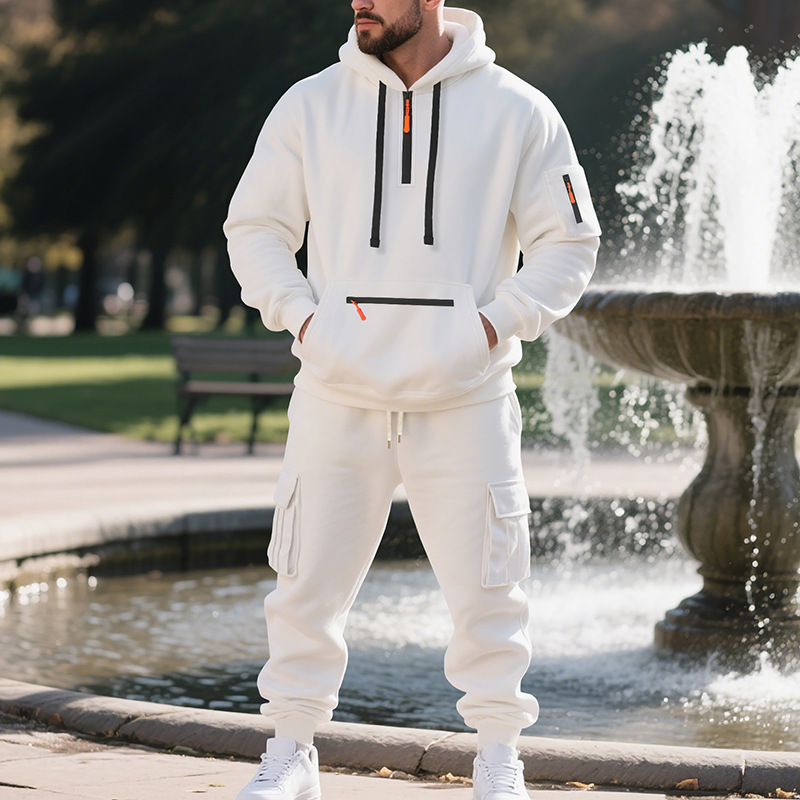 Winter Clothing Work - Men's sports suit style autumn and