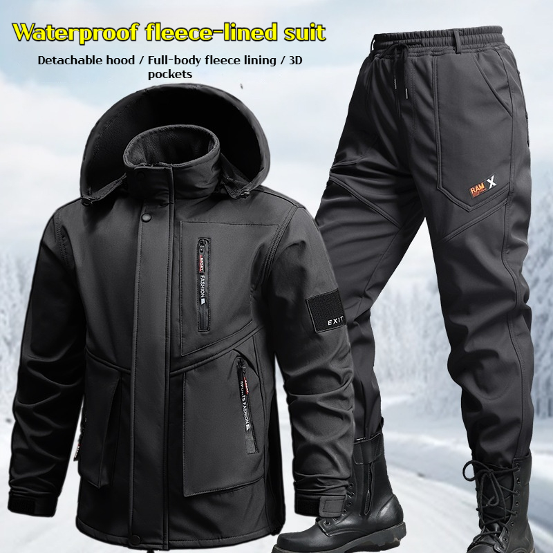 Men's Work Suit Winter Thicken - Winter Clothing Work ulasan dan harga