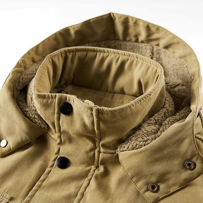 High Quality Men's Fleece Jack - Quality Winter Clothing Brand ulasan dan harga