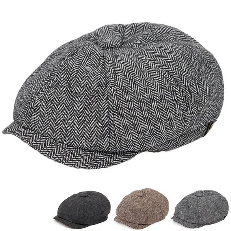 Men Flat Top Ivy Gatsby Drivin - Winter Clothing Drive ulasan dan harga