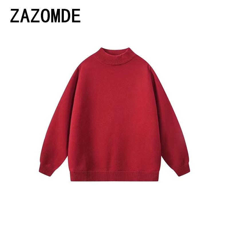 ZAZOMDE Men Pullover Soft Swea - Quality Winter Clothing Brand ulasan dan harga