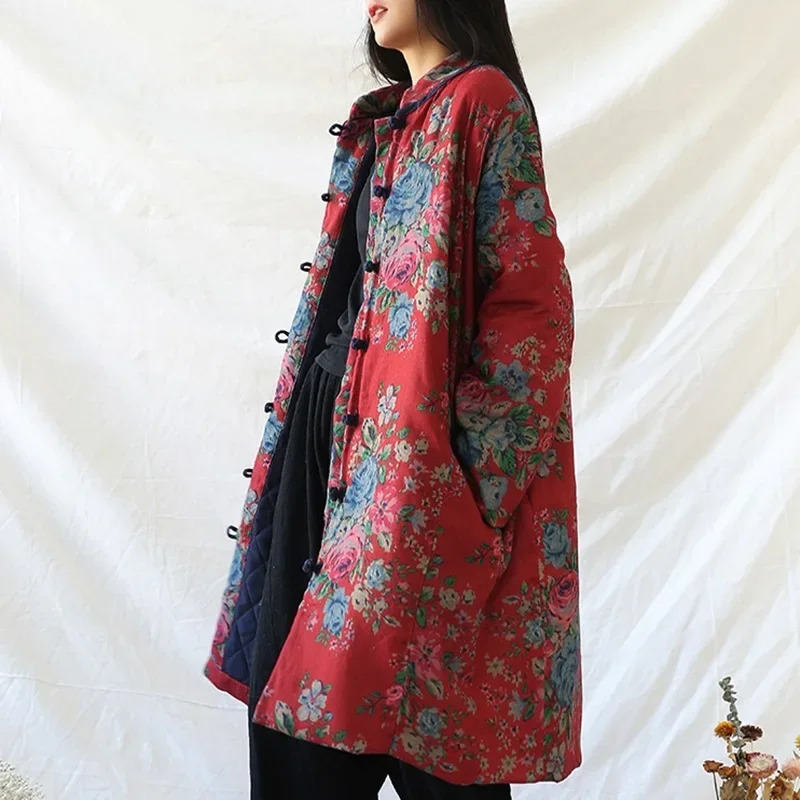 Chinese Style Clothing Warm Co - Winter Clothing Vintage ulasan dan harga