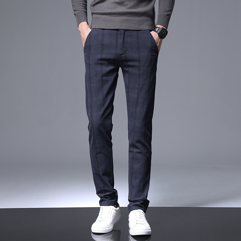 2025 New Plaid Pants Men Busin - Quality Winter Clothing Brand ulasan dan harga