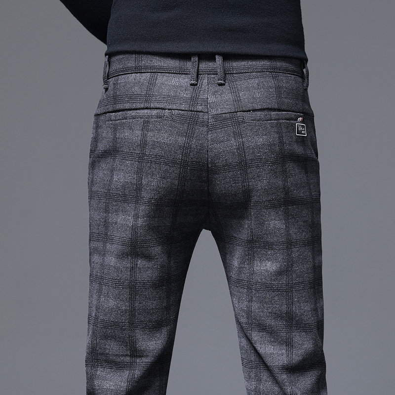 2025 New Plaid Pants Men Busin - Quality Winter Clothing Brand ulasan dan harga