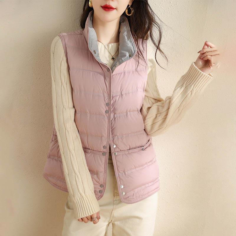 Schinteon Women Ultralight Whi - Down Vest Ultralight ulasan dan harga