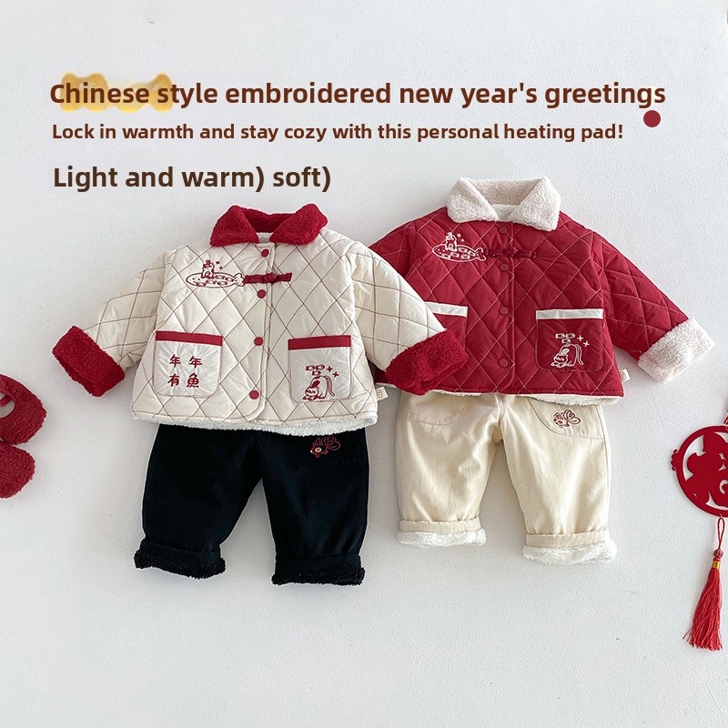 Children's New Year's Clothing - Winter Clothing Baby ulasan dan harga