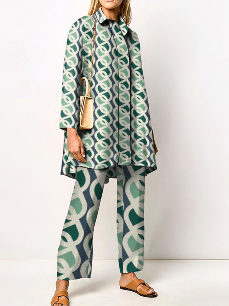 Autumn New Loose Vintage Print - Winter Clothing Vintage ulasan dan harga