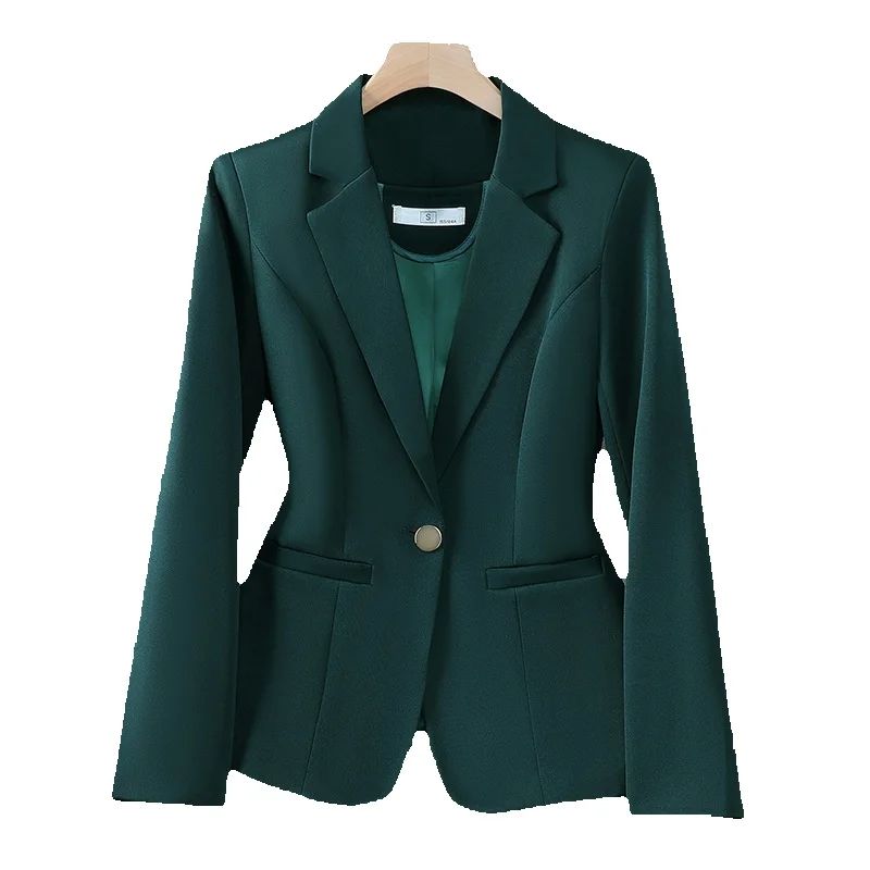 Spring Autumn Long Sleeve Blaz - Winter Clothing Work ulasan dan harga