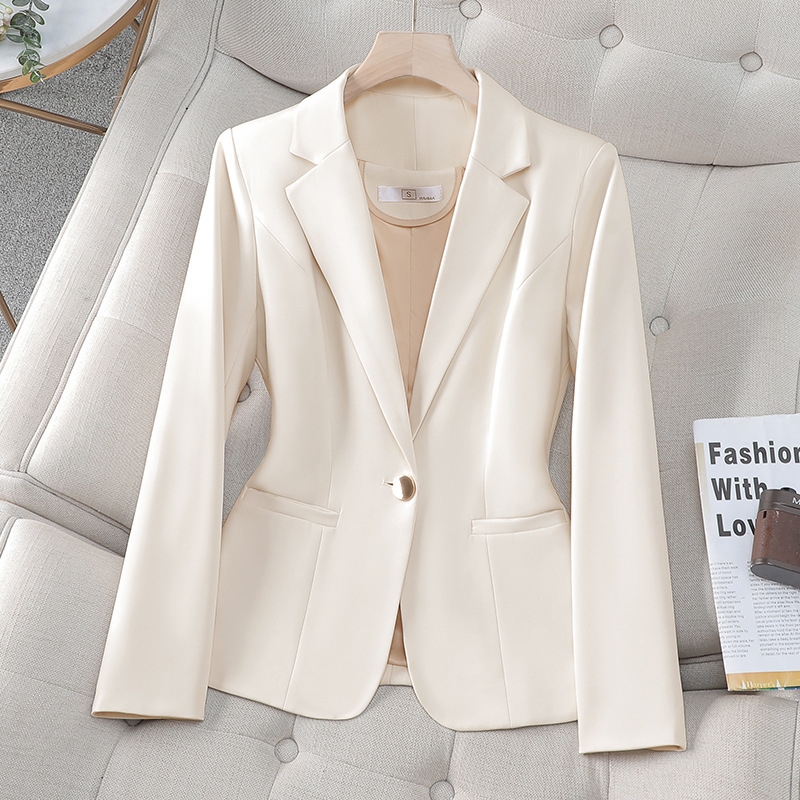 Spring Autumn Long Sleeve Blaz - Winter Clothing Work ulasan dan harga