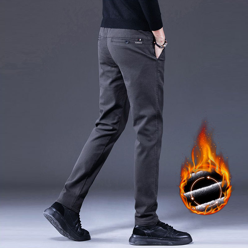 Velvet Warm Mens Business Casu - Quality Winter Clothing Brand ulasan dan harga