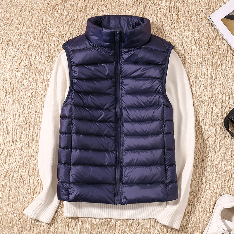 New Women Sleeveless Women's U - Down Vest Ultralight ulasan dan harga