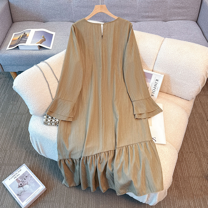 Elegant Vintage O-neck solid l - Winter Clothing Vintage ulasan dan harga