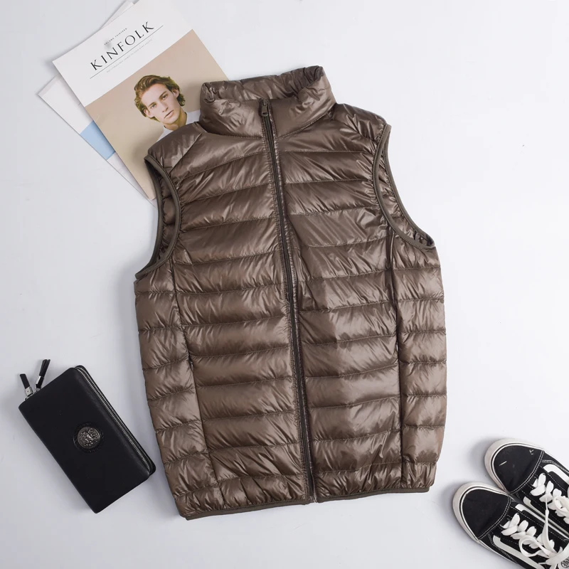 Autumn Winter Men Duck Down Ve - Down Vest Ultralight ulasan dan harga