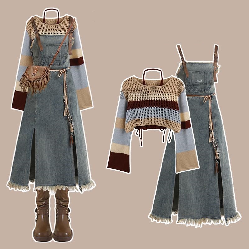 2026 Spring New Vintage Denim  - Winter Clothing Vintage ulasan dan harga
