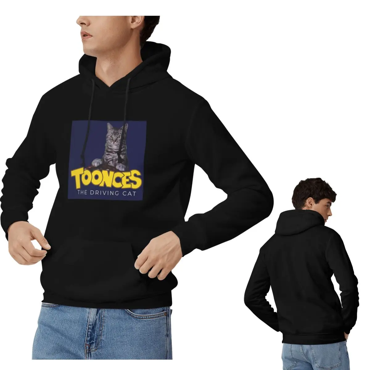 Toonces The Driving Cat Hoodie - Winter Clothing Drive ulasan dan harga