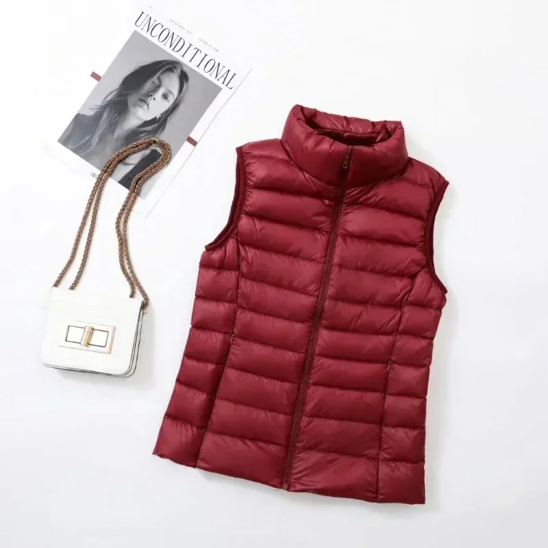 11 Colors Women Vest 2023 New  - Down Vest Ultralight ulasan dan harga