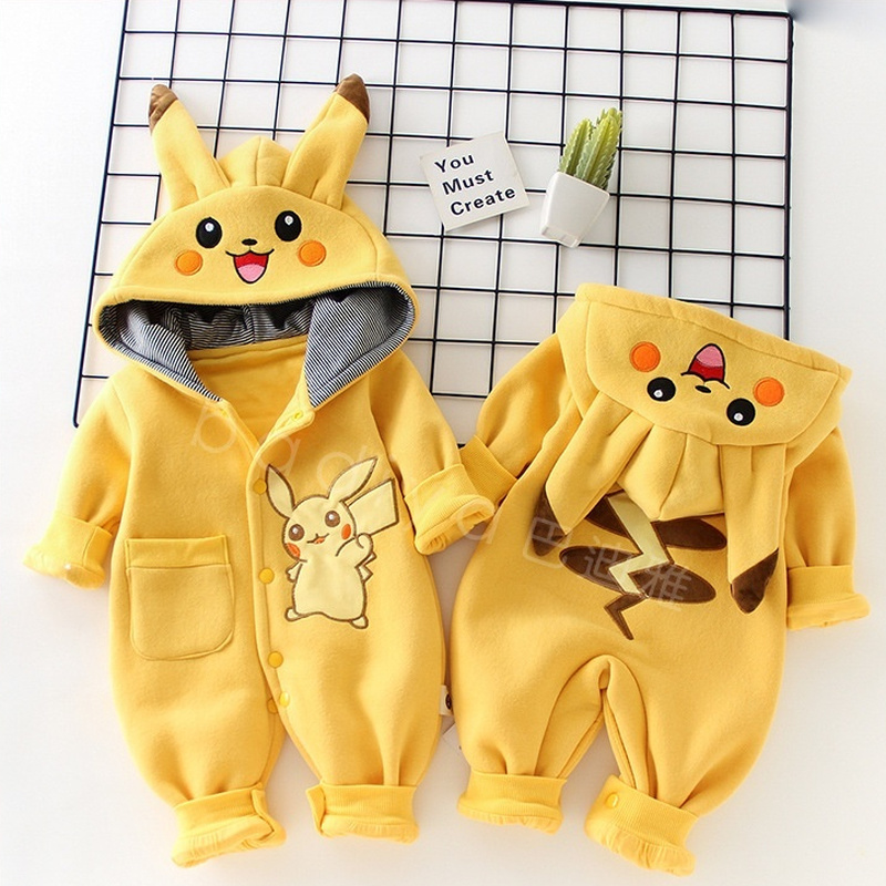 Cartoon Pocket Monsters Baby P - Winter Clothing Baby ulasan dan harga