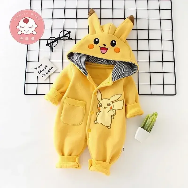 Cartoon Pocket Monsters Baby P - Winter Clothing Baby ulasan dan harga