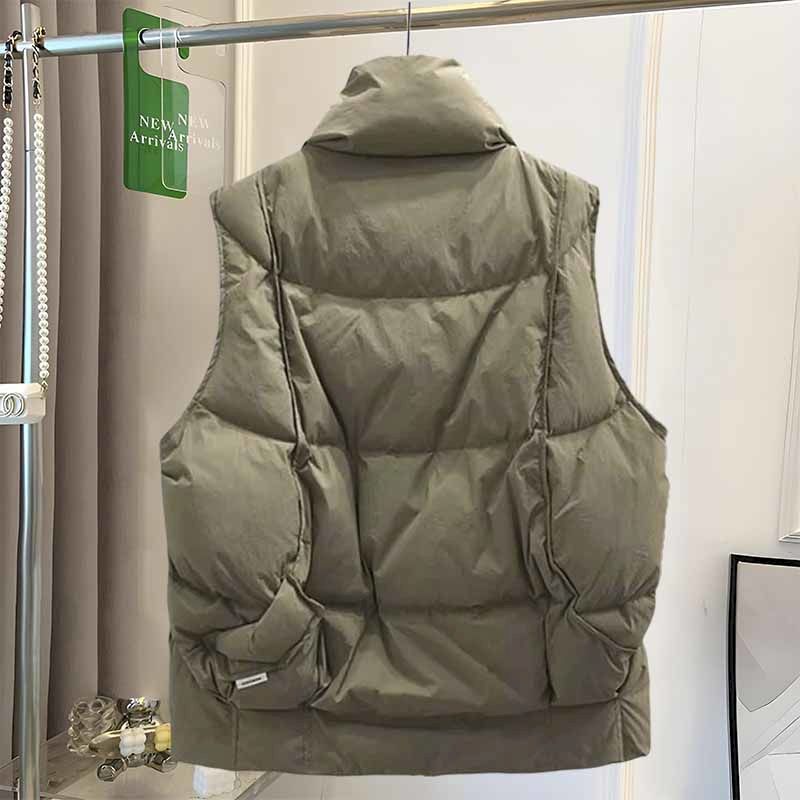 Korean Fashion Silk Floss Vest - Down Vest Ultralight ulasan dan harga