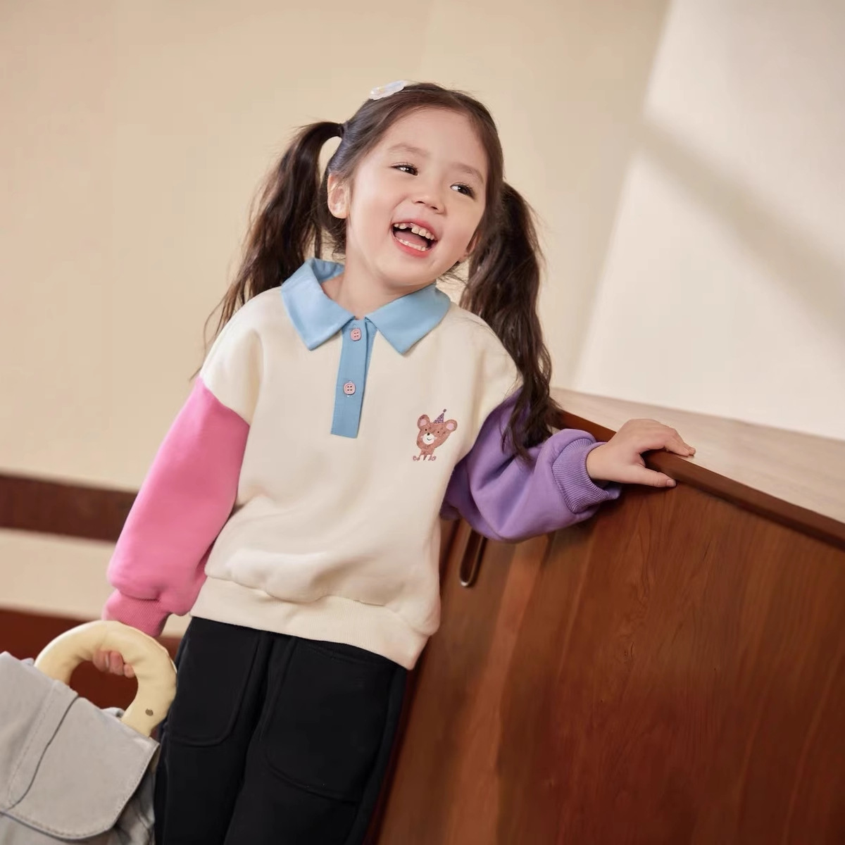 Cream Home Clothing Baby Polo  - Winter Clothing Baby ulasan dan harga