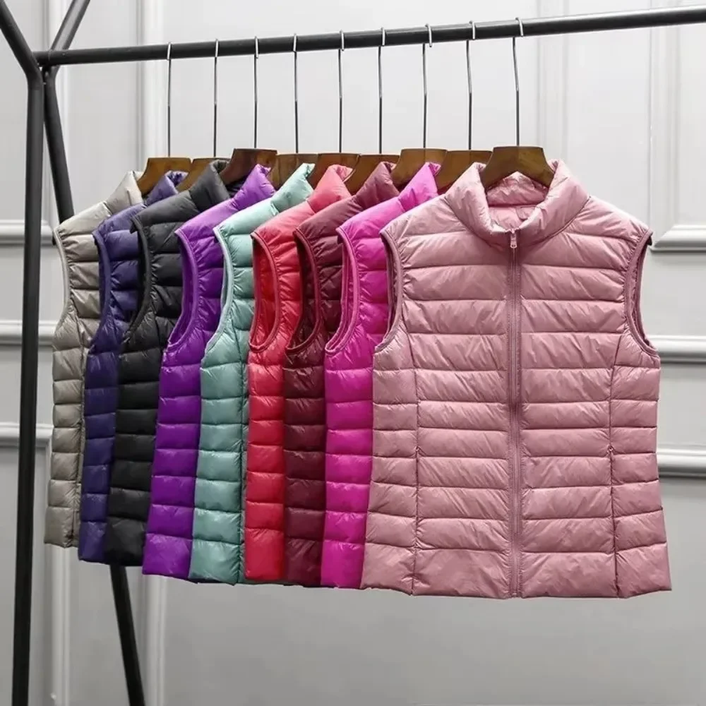 2024 White Duck Down Jacket Wo - Down Vest Ultralight ulasan dan harga