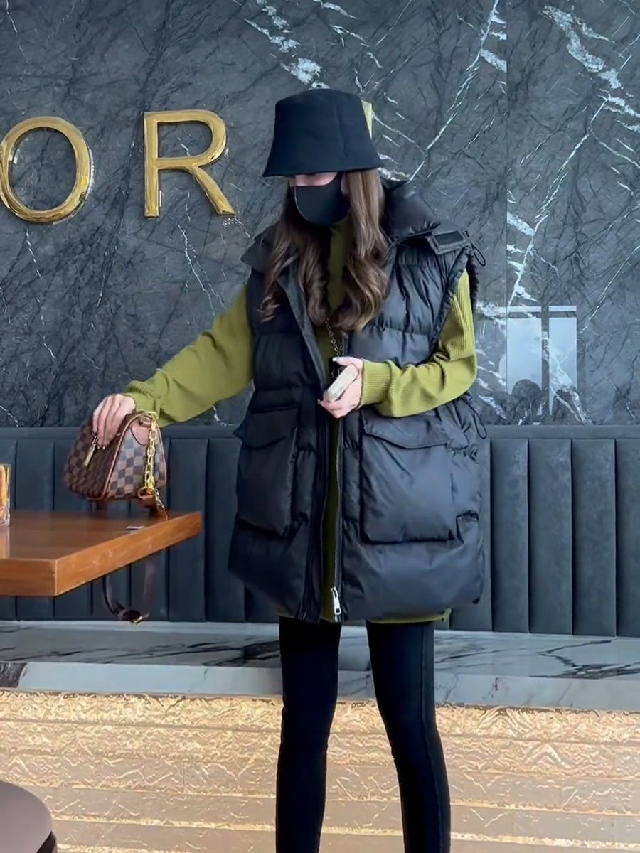 Women Winter Down Cotton Vest  - Down Vest Ultralight ulasan dan harga