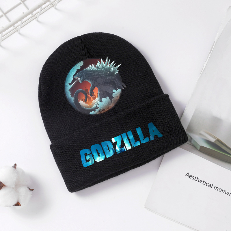 Godzilla Knitted Hat Winter Sp - Winter Clothing Baby ulasan dan harga
