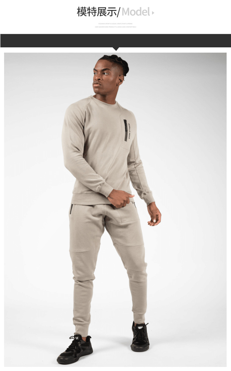 New Brand Men's Sweatsuit Tech - Quality Winter Clothing Brand ulasan dan harga