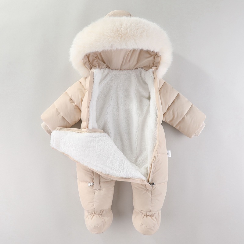 Winter Newborn Baby Romper Wit - Winter Clothing Baby ulasan dan harga