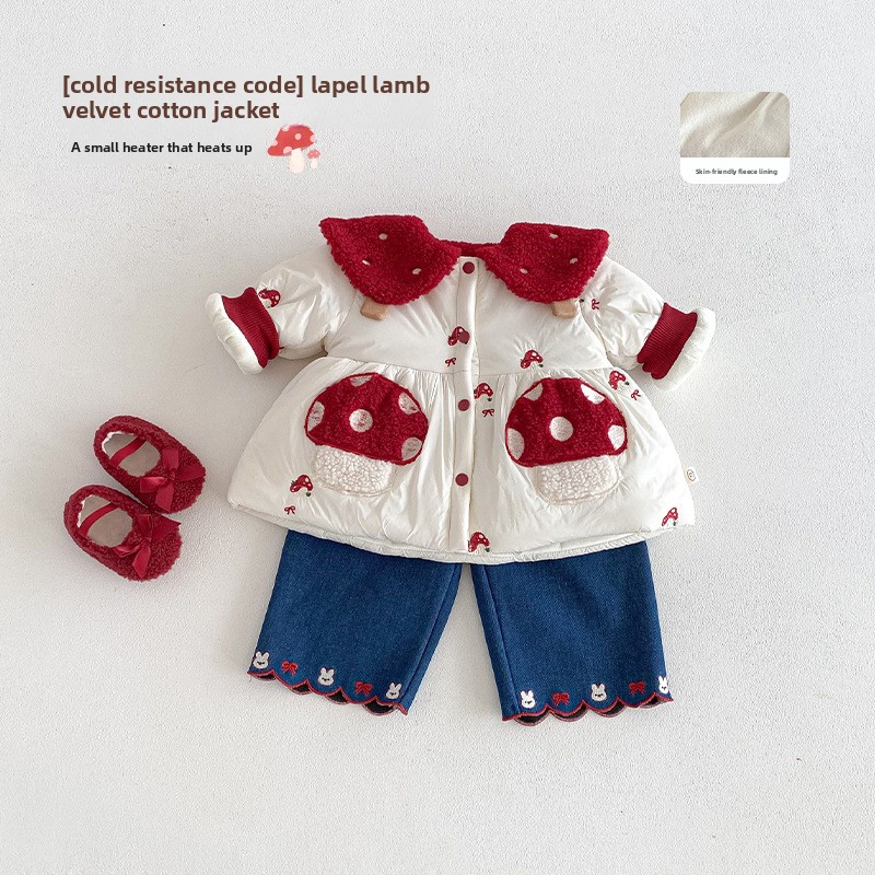 Girls' Western New Year's Clot - Winter Clothing Baby ulasan dan harga
