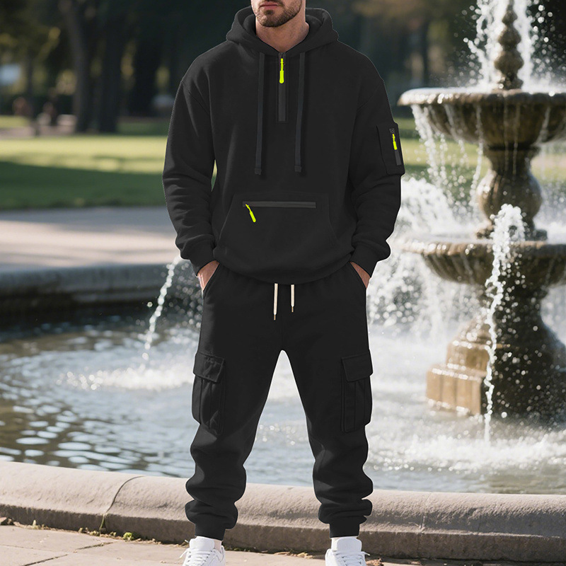 Men's sports suit style autumn - Winter Clothing Work ulasan dan harga