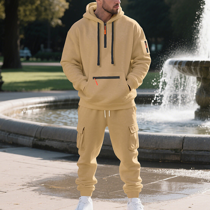 Men's sports suit style autumn - Winter Clothing Work ulasan dan harga